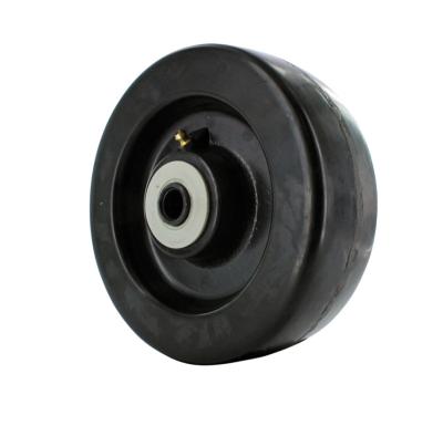 China Industry 3 inch solid rubber wheels small for sale