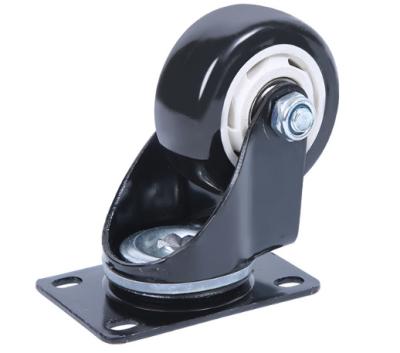 China 50mm Rigid Swivel Transparency Wheel Furniture Caster And Wheel for sale