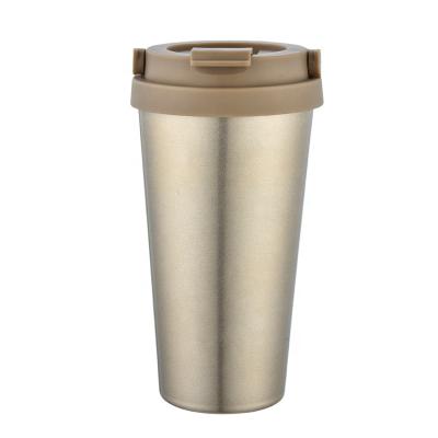 China Free Sample Sustainable Thermos Insulated Double Walled Stainless Steel Drink Water Bottle Stainless Steel Tumbler for sale