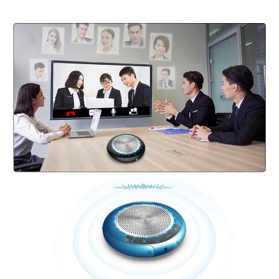 China Hot Selling Wireless Smart High Quality Omnidirectional Speaker Wireless Small Conference Speaker Portable High Fidelity Speakers for sale