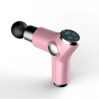 China Low Price Body Deep Muscle Relax Mini Pink Deep Tissue Cordless Portable Electric Massage Small Fitness Gun for sale