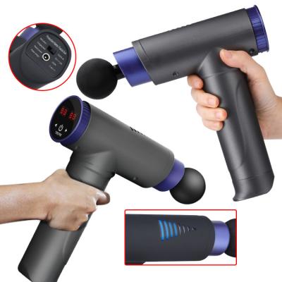 China Mini Fitness Handheld Electric Body Massager Muscles Body Relax Customizable 2022 Vibration Body Massage Gun for sale