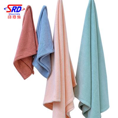 China Child Safe High Quality 100% Microfiber Customized Logo Customized Soft Size China Factory Wholesale Bath Towel for sale