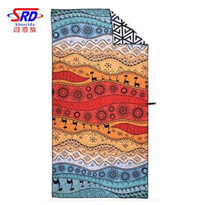 China China Factory Microfiber Beach Towel Cotton Microfiber Kids Safe Beach Towel for sale