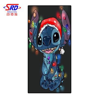 China Child Safe Professional Supplier 150 x 70cm Towel Price Extra Long Microfiber British Cheap Beach Towels for sale