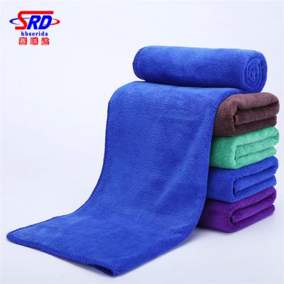 China High Quliality Microfiber Child Safe Towel, Long Short Pile Microfiber Towel Car Cleaning for sale