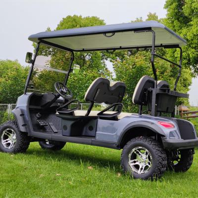 China 2023 next new arrival products 4 seater golf cart low speed wholesale electric golf cart power company tubeless 23X10.5-12 tires for sale