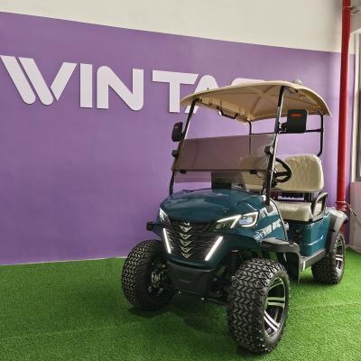 China Next Trending New Products 2023 Electric Golf Cart 2 Seater 48v 4kw Lithium Electric Golf Carts Motors For Outdoor Practical Tubeless 23X10.5-14 Tire for sale