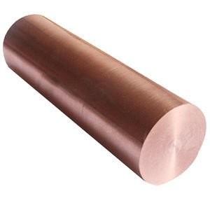 China CuCo1Ni1Be Beryllium Copper Round Bar CW103C 3mm Copper Rod Cobalt Nickel for sale