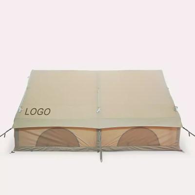 China Tube Type Tent Stake All Weather Outdoor Waterproof OEM Big Glamping Tent For Luxury Camping for sale