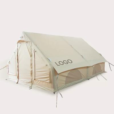 China Tube Type Regular Outdoor Inflatable Camping Tent Stake Tent Disaster Relief Tent for sale