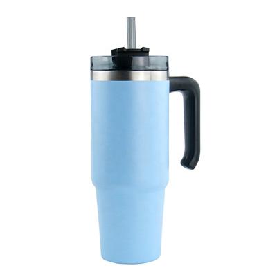 China PORTABLE Stainless Steel 40oz Vacuum Insulated Tumbler With Handle for sale