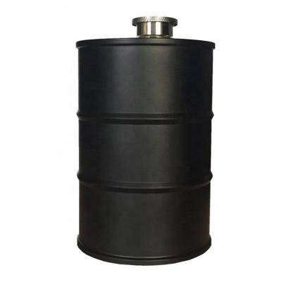 China Who respects the environment; Outdoor Portable Stored Stainless Steel 25oz Hip Flask Large Capacity Oil Can Travel Shaped Hip Flask for sale