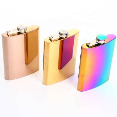 China Who respects the environment; Stocked 8oz Stainless Steel Hip Material Eco - Friendly Flask With Classic Style for sale