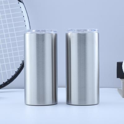 China Viable Stainless Steel 22OZ Straight Travel Cup Bold Bold Tumbler Double Wall Vacuum Insulated Cups for sale