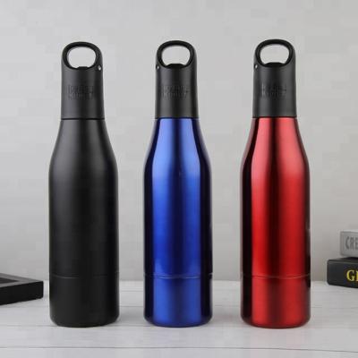 China New Style 18OZ-500ML Stainless Steel Water Bottle And Viable Single Wall Beer Bottle With Handle for sale