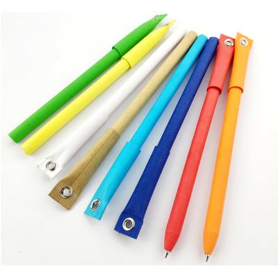 China office & Promotional Pen Recycled Paper School Packaging Pen For Wholesale for sale