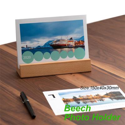 China 2020 Eco-Friendly Promotional Gifts Seed Paper Calendar Phone Bamboo Wooden Holders for sale