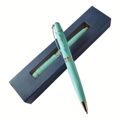 China office & New School Pen Twist Metal Pen and Gift Pen with Logo Printing and Gift Box Customized for sale