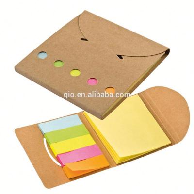 China Self-adhesive pocket note pad set with sticky note paper NOTEBO907-1 for sale