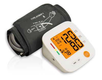 中国 Plastic Ambulatory Plastic Digital Ambulatory Electronic Sphygmomanometer Blood Pressure Monitor Smart Auto Safe Boiling Point Monitor Arm Messure U80H-F67 販売のため