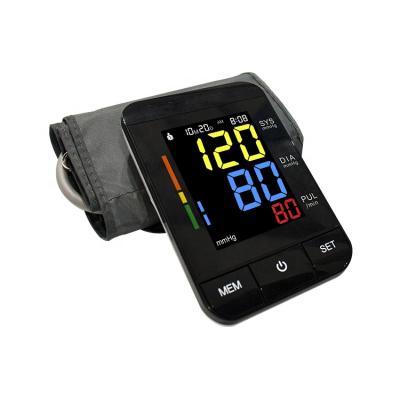 中国 blood pressure & Heart Rate Measuring Medical Electronic Sphygmomanometer Arm Blood Pressure Monitor 販売のため