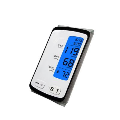 China Plastic Blood Pressure Monitor Medical Sphygmomanometer Blood Machine&Cuff Two-in-One Arm Monitor Blood Pressure Monitor for sale