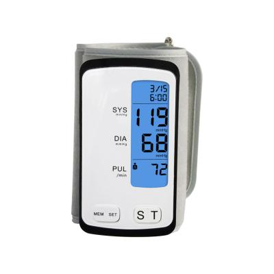 China Plastic Home Use Arm Blood Pressure Monitor Digital Boiling Point Checking Equipment LCD Display Class II Medical Sphygmomanometer for sale