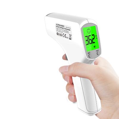 China Forehead CE ISO RoHS Approved Non-contact Infrared Temperature Scanner Forehead Thermometers Digital School And Supermarket Use for sale