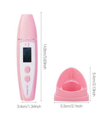 China Acne Analysis Mini Sensor Digital Skin Analyzer Machine Facial Moisture Water Soft Oil Tester for sale