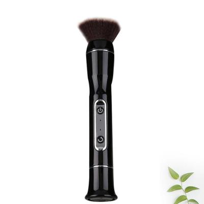 China Rotating Makeup Brush USB Makeup Brush Mini 360 Natural Rechargeable Electric Makeup Brush Basic Round Cosmetic Blush Brush for sale