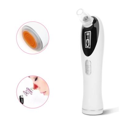 China OEM Dropshipping Beauty Equipment Facial Vacuum Acne Treatment Electric Heated Steam Blackhead Remover for sale