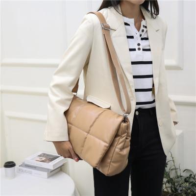 China Others Fashion Handbags Korean Vegan Leather Ladies Cross - Body Messenger Handbags Women Shoulder Bags for sale