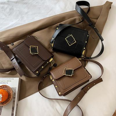 China High quality designer handbags famous brands shoulder leather cross - body handbags special lock purses for women for sale