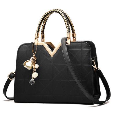 China 2020Fashion High Quality Big Large Shoulder Cross - Body Bags Women Handbags Ladies Bags PU Tote Purses For Woman for sale