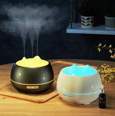 China Air humidifier. New Arrived Diffuser Humidifier 500ML Humidifier With Remote Essential Oil Humidifier Air Humidifier With Led Lights for sale