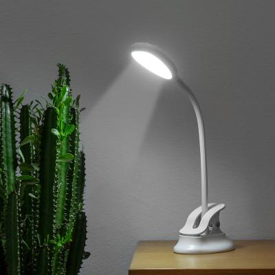 China 1200mah clip desk table lamp modern luxury led light table lamp with power bank function to charge your phone for sale