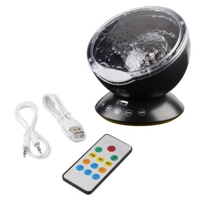 China New Arrival Modern Baby Lamp Projector Ocean Remote Control Led Lamp With Music Player Projector Lamp For Kids for sale