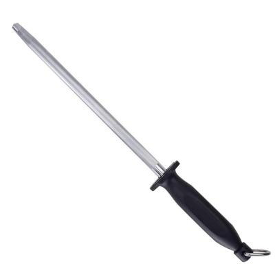 China Sustainable Nuoten 12 Inch Honing Steel Knife Sharpening Steel Sharpening Rod for sale