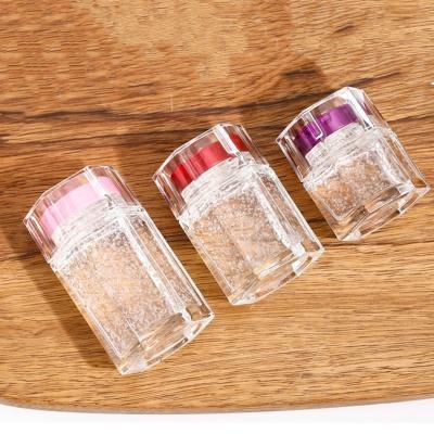 China Luxurious Honey Jar Bottle 180ml 280ml 360ml 500ml 730ml Food Grade Glass Jam Jar Freshness Preservation Hexagon Glass Jar for sale