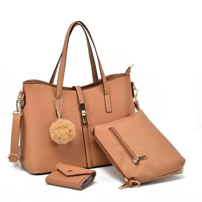 China Fashion Customization Brands Designer Luxury Lady Handbag Luxury Genuine Leather Handbag Set Handbags 3 for sale