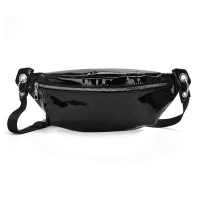 China Cheap Hot Reflective Bag Water Proof Sale Multiple Colors PU Fanny Pack Ladies Waist Woman Waterproof Waist Bag for sale