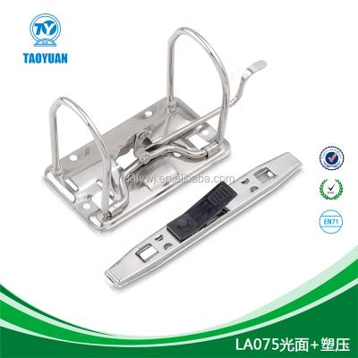 China Dongguan Metal Lever Arch File Box Clip With 122MM Plastic Compressor Bar for sale