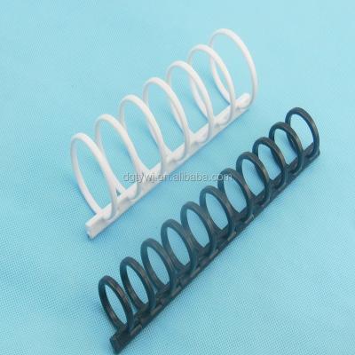 China 7/11 Hole Plastic Plastic Ring Clip, Stationery Comb Binding Ring for sale