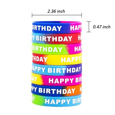 China New Casual Cheap Gift Items Silicone Wristband Wrist Bands / Custom Silicone Wristband for sale