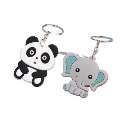 China Eco Friendly Custom Design Key Chain 2D Soft PVC Rubber Key Chain for sale