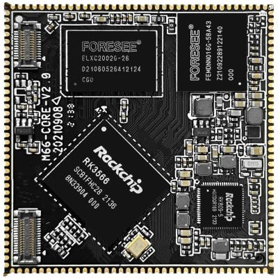 China Smart Home/Education ARM Panel High Performance Rockchip RK3566 Development Board ARM A55/Display Design for sale