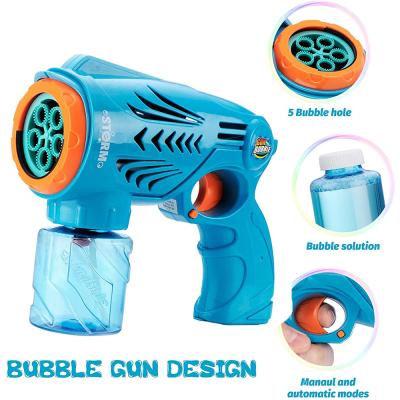 China Summer Plastic Toys Bubble Bubble Rich Boys Girls Gun 2 Colors Toy Guns Outdoor Toy Guns for sale