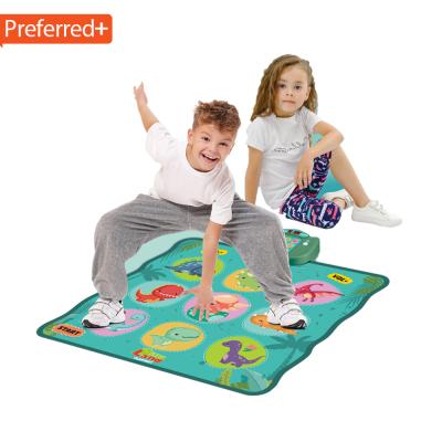 China New Dino Dinosaur Dancing Music Mat ABS 36.2*35.4inches Educational Learning Toys For Children for sale