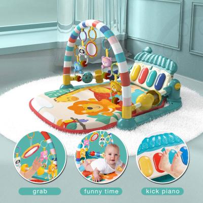 China Educational Gym Mat Padded Mat Piano Play Mats Musical Activity Center Kick Toy BABY Play for Toddler Newborn Infants Indoor Toys for sale